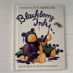 Blackberry Ink by Eve Merriam hardcover book